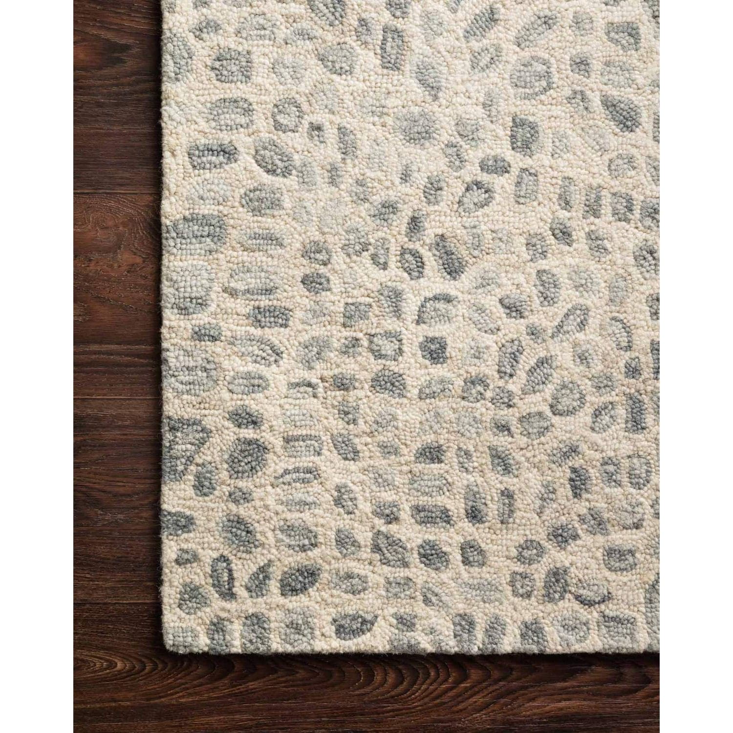 Masai MAS-03 Silver Grey / Ivory Area Rug-Loloi-LOLOI-MASAMAS-03SYIV2339-Rugs2'-3" x 3'-9"-3-France and Son