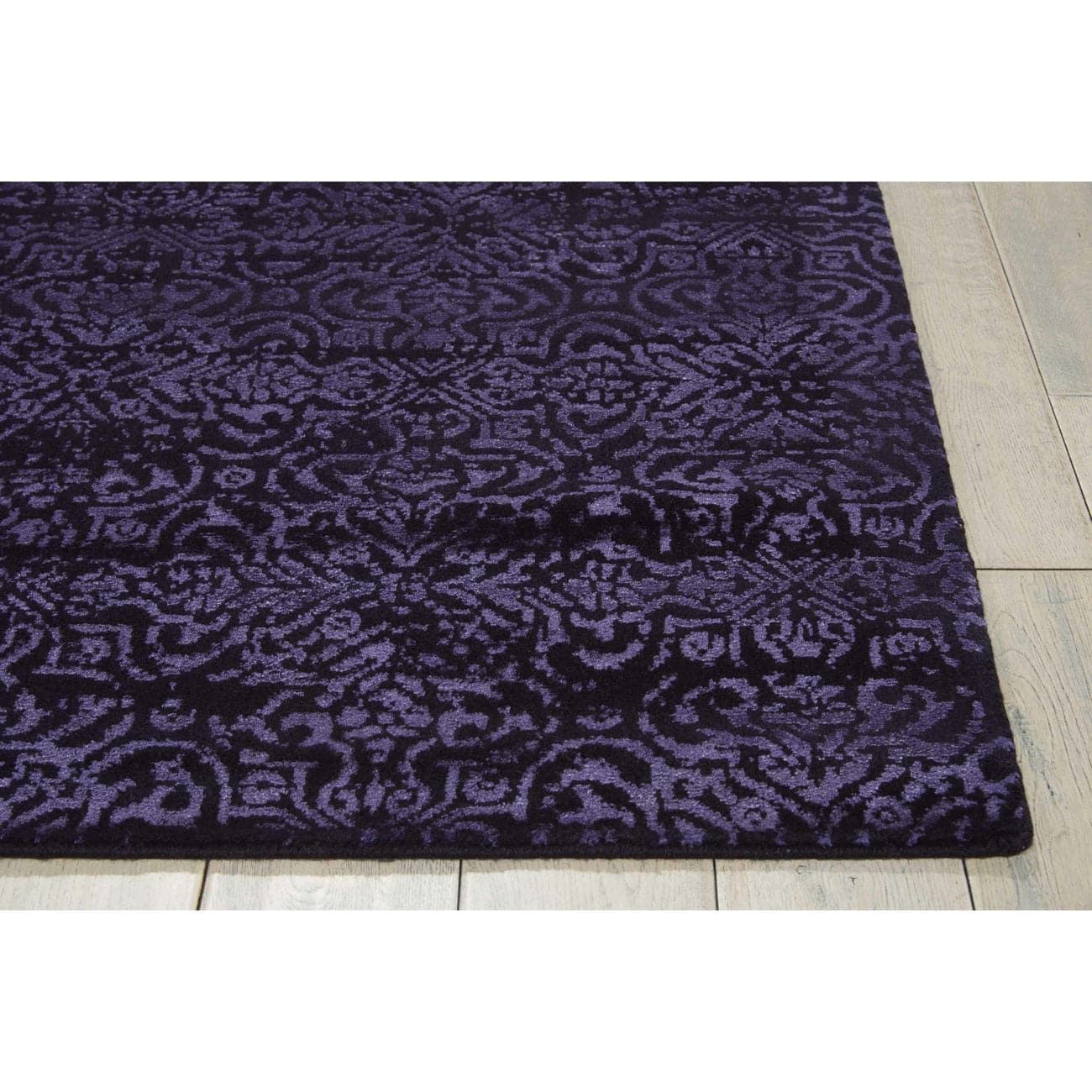 Calvin Klein Home Maya Tabriz Night Shade Area Rug-Nourison-NOURI-099446257413-Rugs2'3" x 8'-3-France and Son