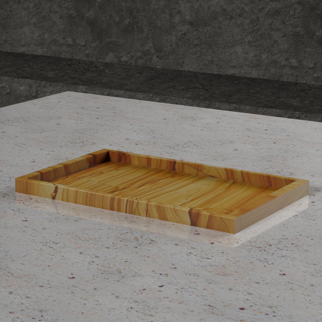 Thyme Collection Spacious Amenity Tray