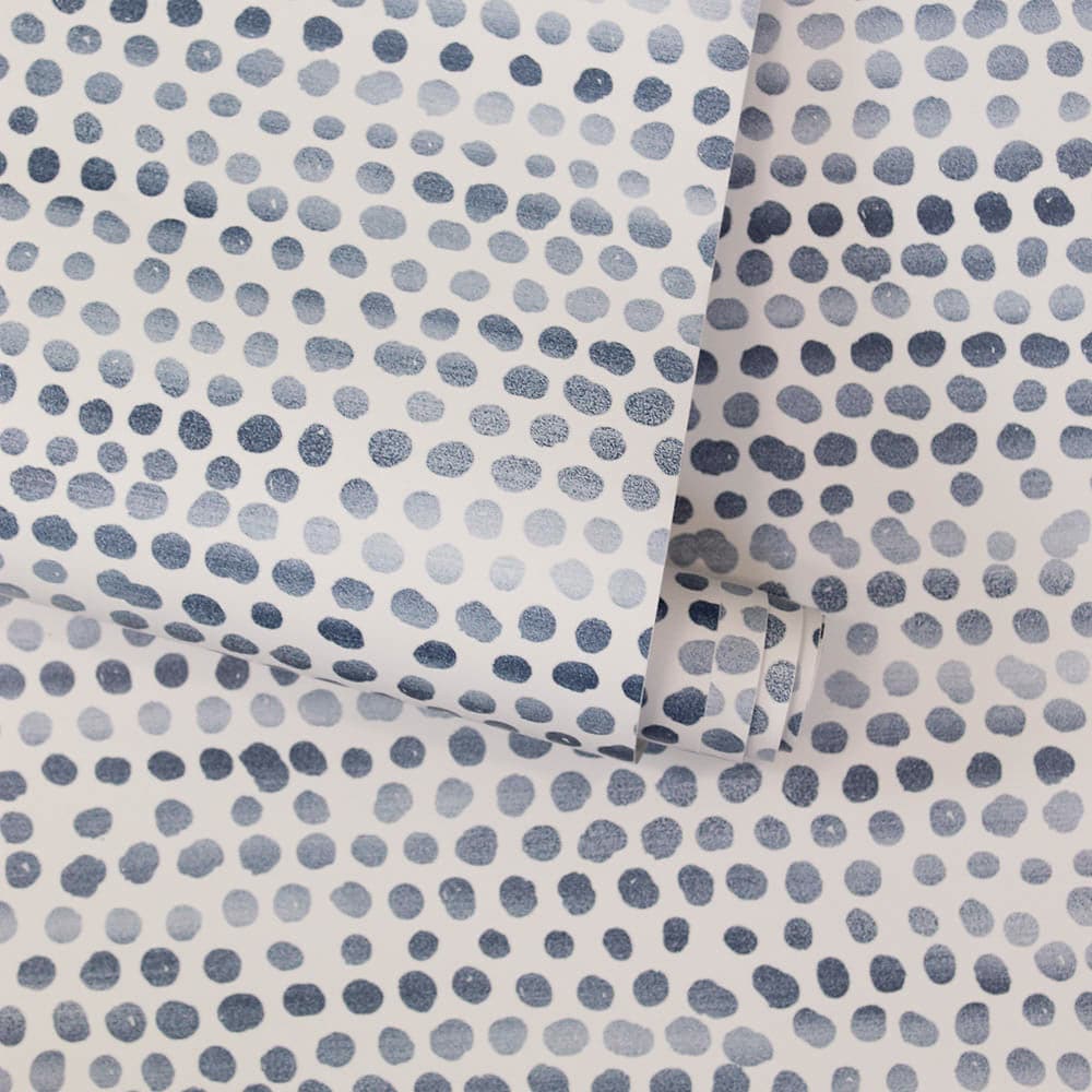 Moire Dots Peel And Stick Wallpaper-Tempaper & Co.-Tempaper-MD10581-DecorLight Grey-18-France and Son