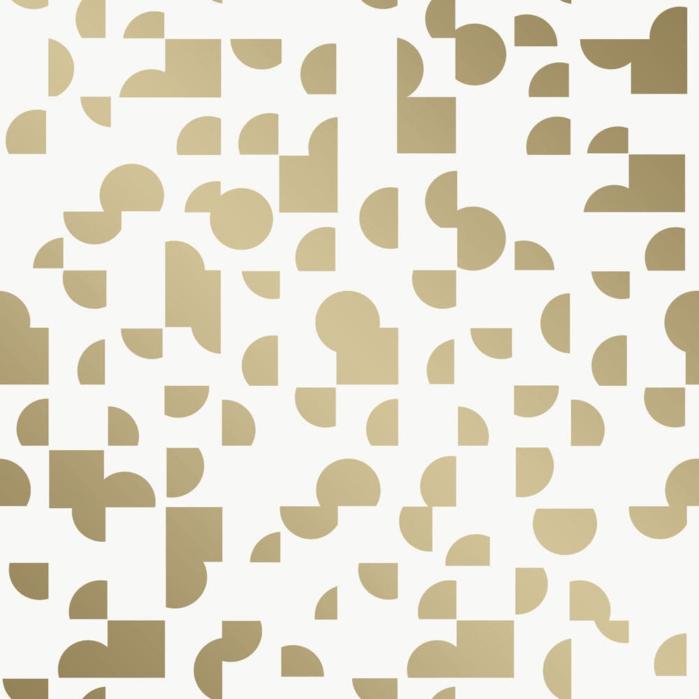 Mod Geo Peel And Stick Wallpaper-Tempaper & Co.-Tempaper-MG15108-Wall PaperGold-1-France and Son