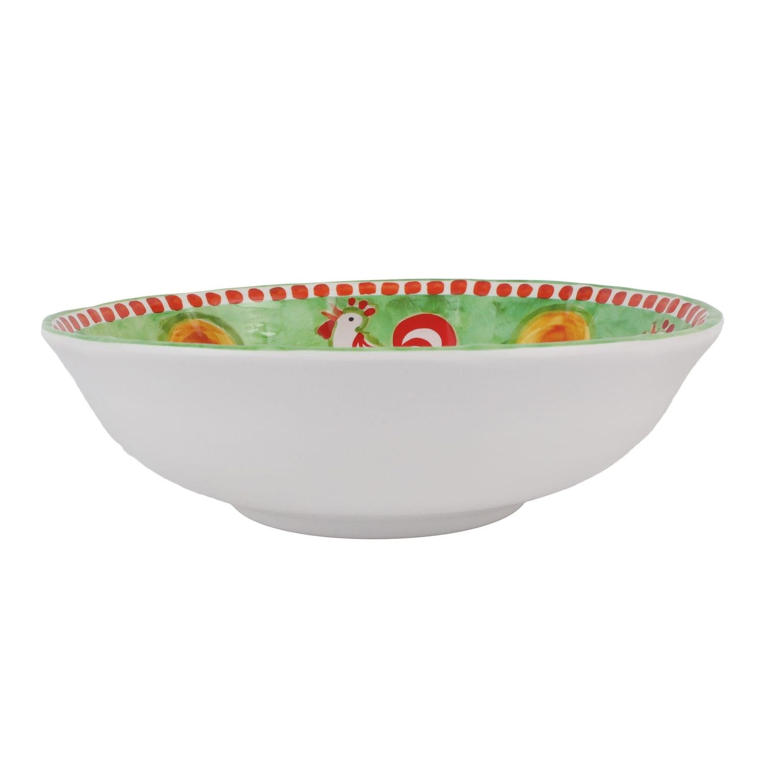 Melamine Campagna Gallina Serving Bowl