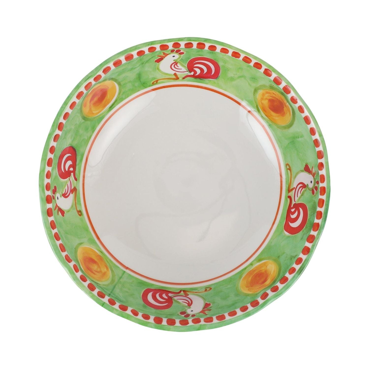 Melamine Campagna Gallina Serving Bowl