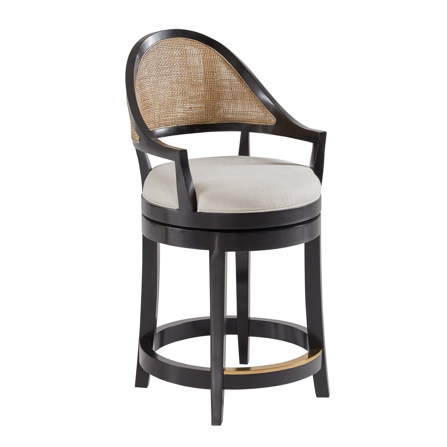 Lyon Bar Stool-Modern History-MODERN-MH1039F02-Stools & OttomansBlack-2-France and Son