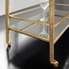 Shagreen Bar Cart-Modern History-MODERN-MH1052F01-Bar Decor-2-France and Son