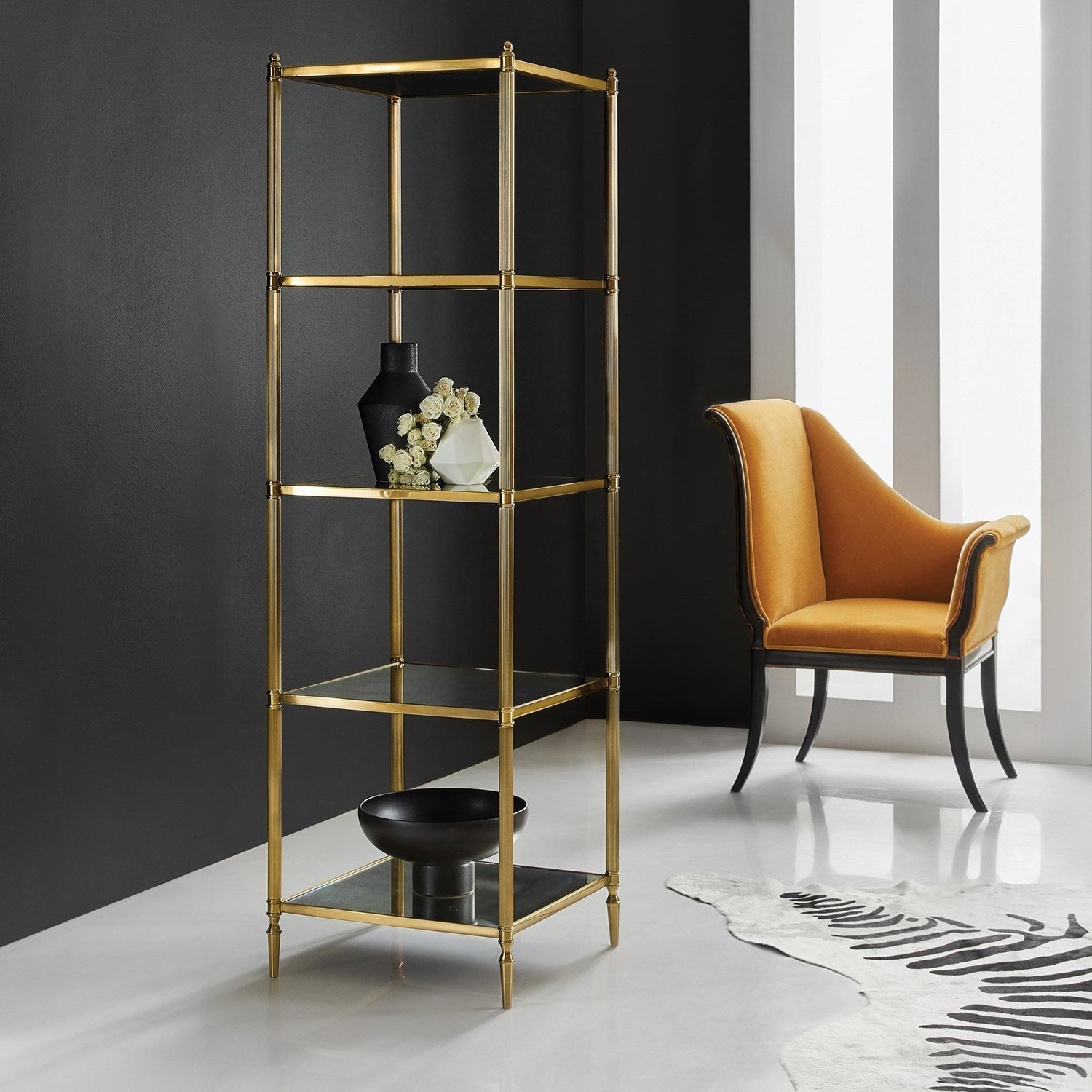 Pom Etagere-Modern History-MODERN-MH1067F01-Bookcases & Cabinets-1-France and Son