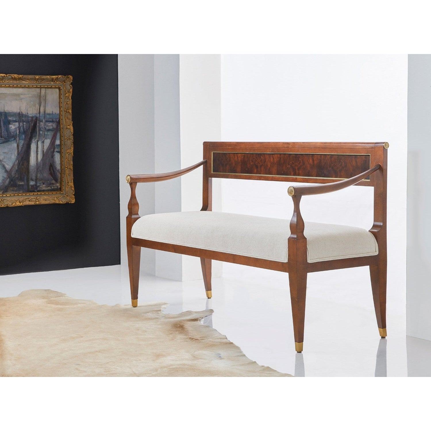 Bellini Hall Bench-Modern History-MODERN-MH1134F01-Benches-1-France and Son