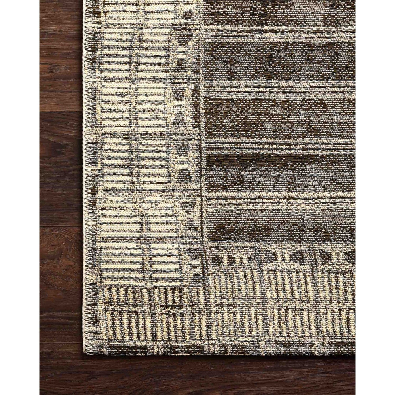 Mika MIK-07 Charcoal / Ivory Area Rug-Loloi-LOLOI-MIKAMIK-07CCIV2540-Rugs2'-5" x 4'-3-France and Son