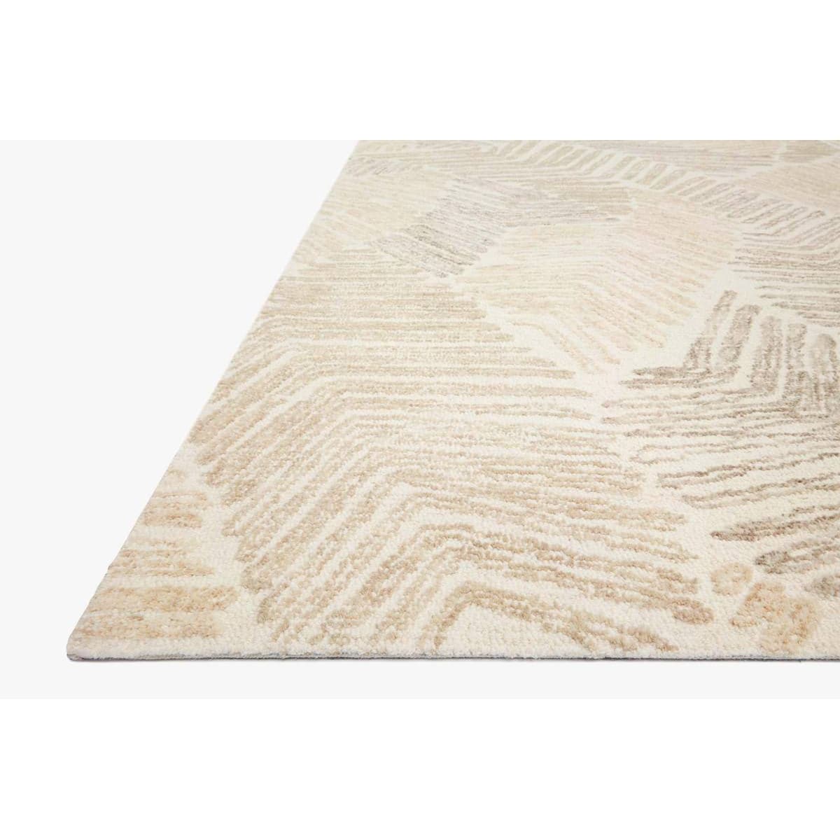 Milo MLO-05 Olive / Natural Area Rug-Loloi-LOLOI-MILOMLO-05OLNA2339-Rugs2'-3" x 3'-9"-2-France and Son