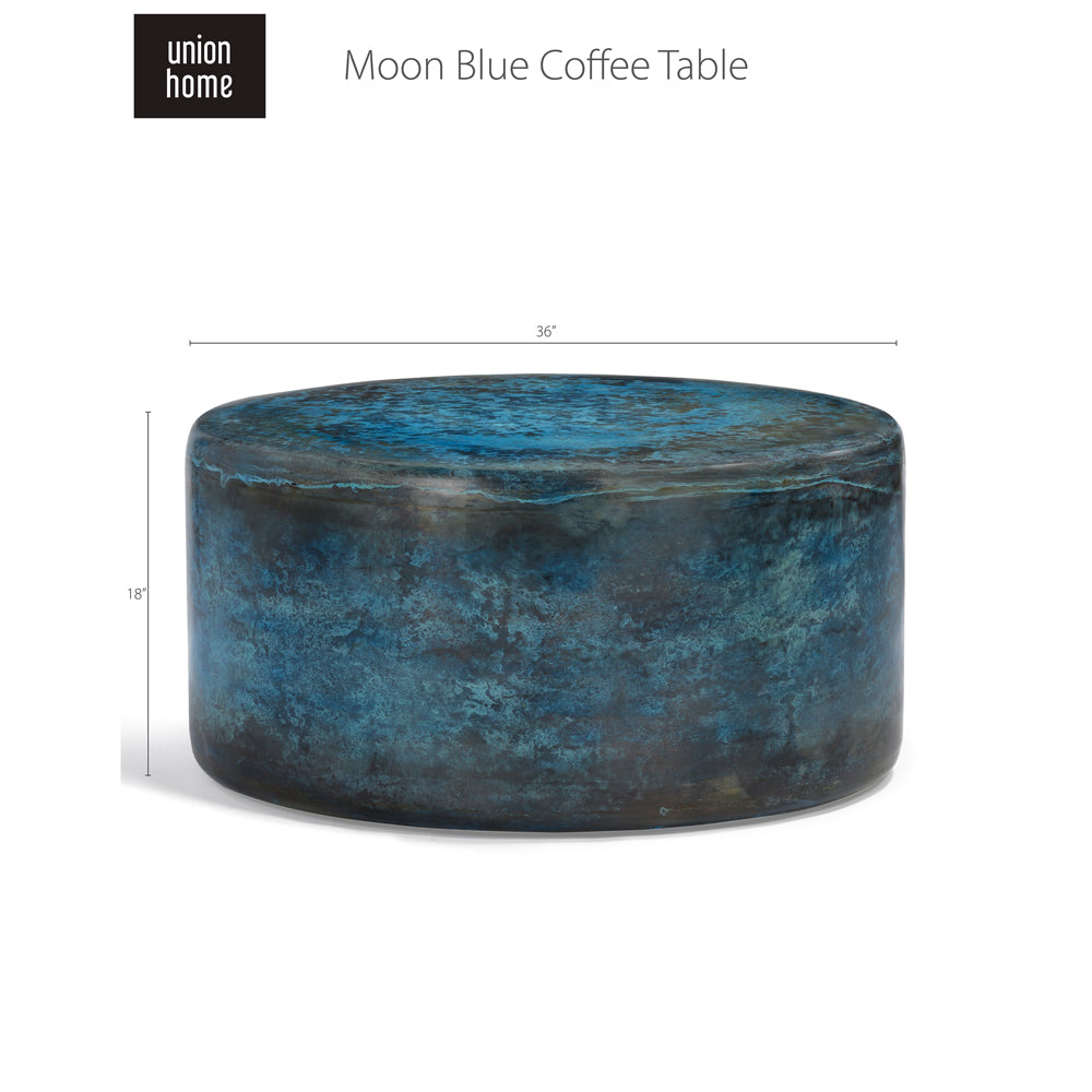 Moon Coffee Table-Union Home Furniture-UNION-LVR00425-Coffee TablesBlue-4-France and Son