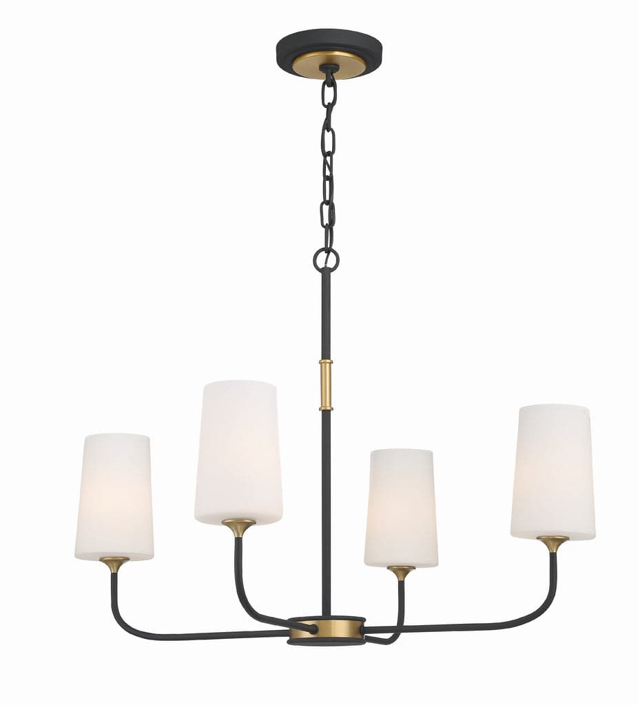 Niles 4 Light Chandelier-Crystorama Lighting Company-CRYSTO-NIL-70014-BF-MG-ChandeliersSmall-2-France and Son