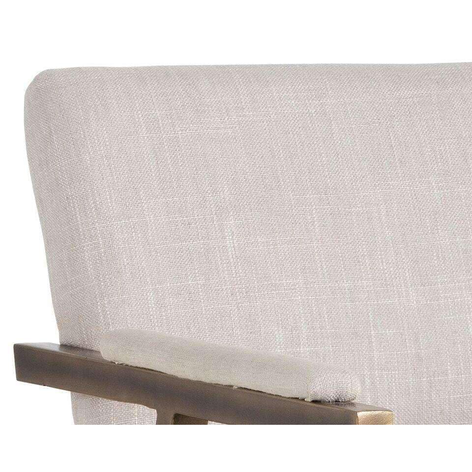 Ventouz Armchair-Sunpan-SUNPAN-102778-Dining ChairsBeige Linen-5-France and Son