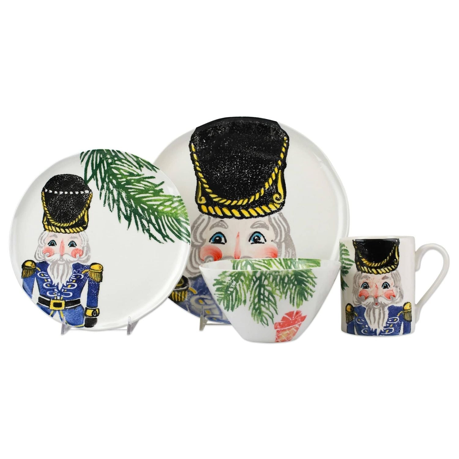 Nutcrackers Place Setting - 4-Piece / Blue