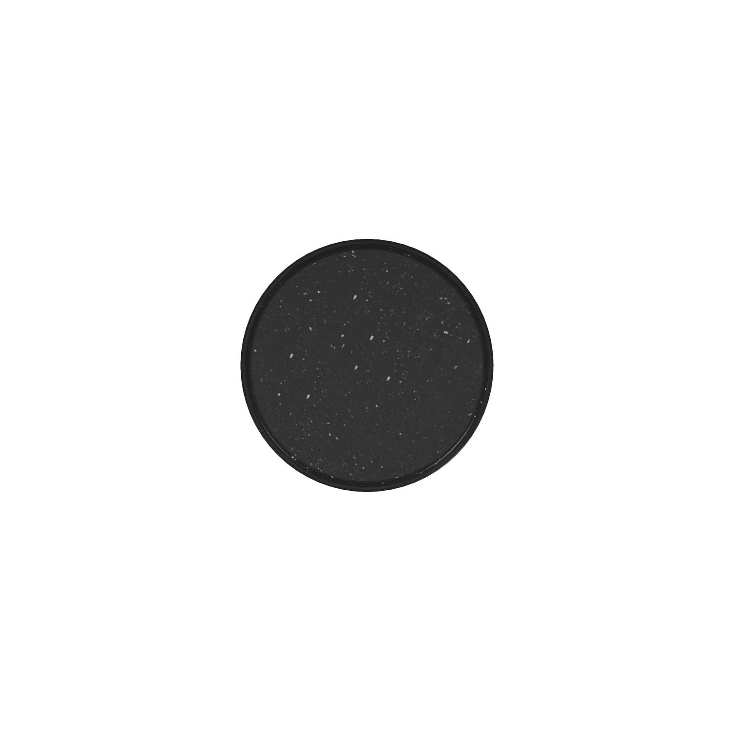 Atrium Accent Table - hand rubbed black with undertones of brown