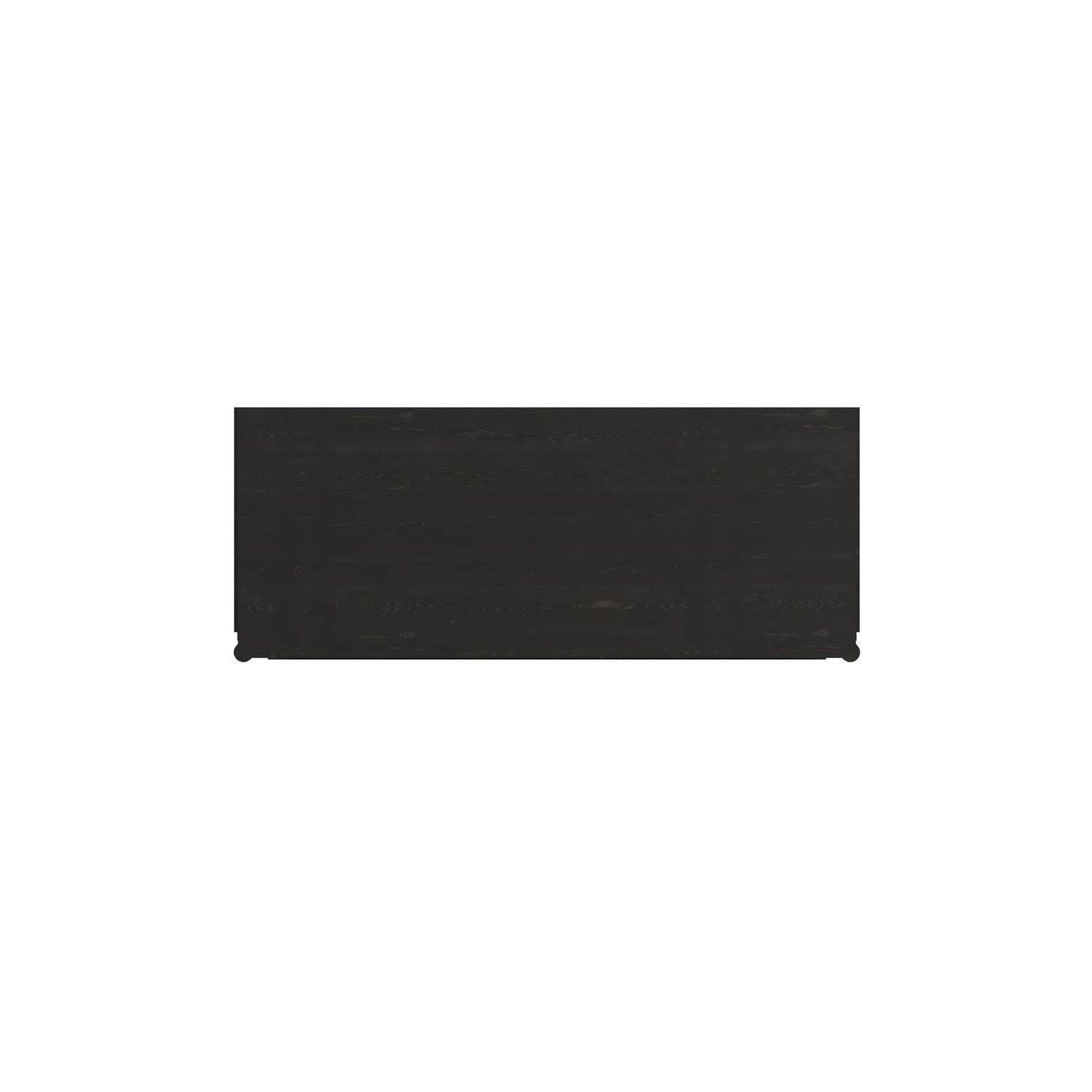 Atrium Three-Drawer Chest - hand rubbed black with undertones of brown