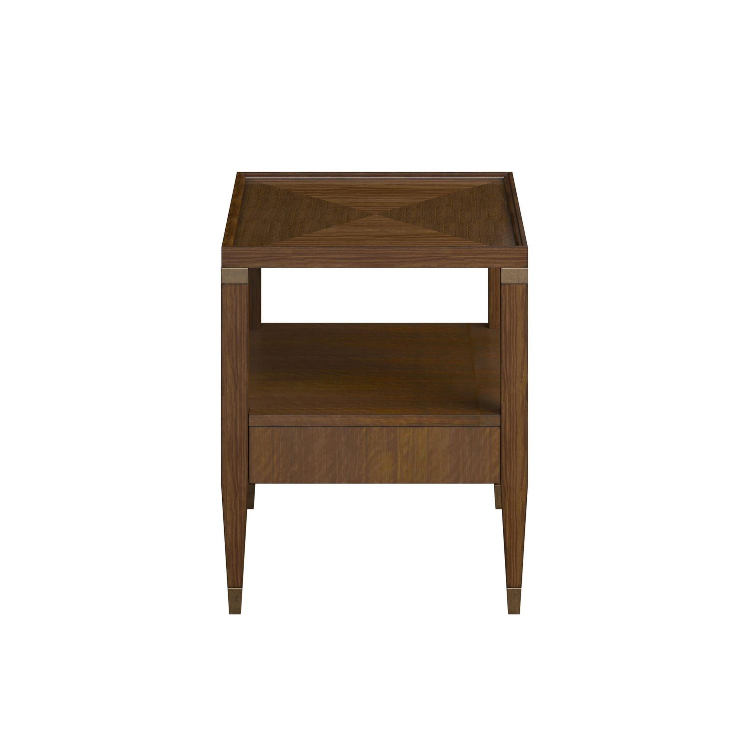 Eave 1 Drawer End Table - Hazelnut