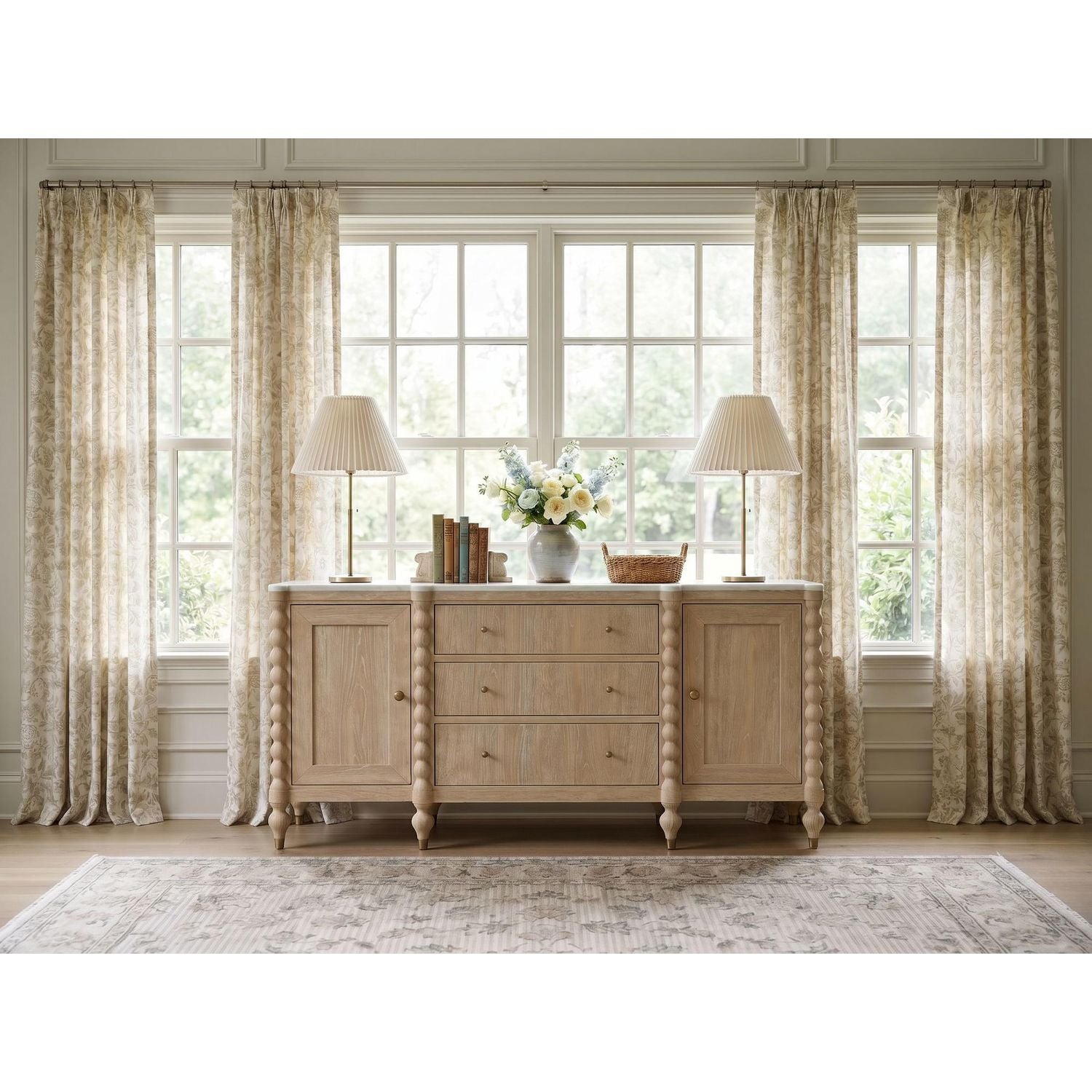 Haven Credenza - Sun Oak