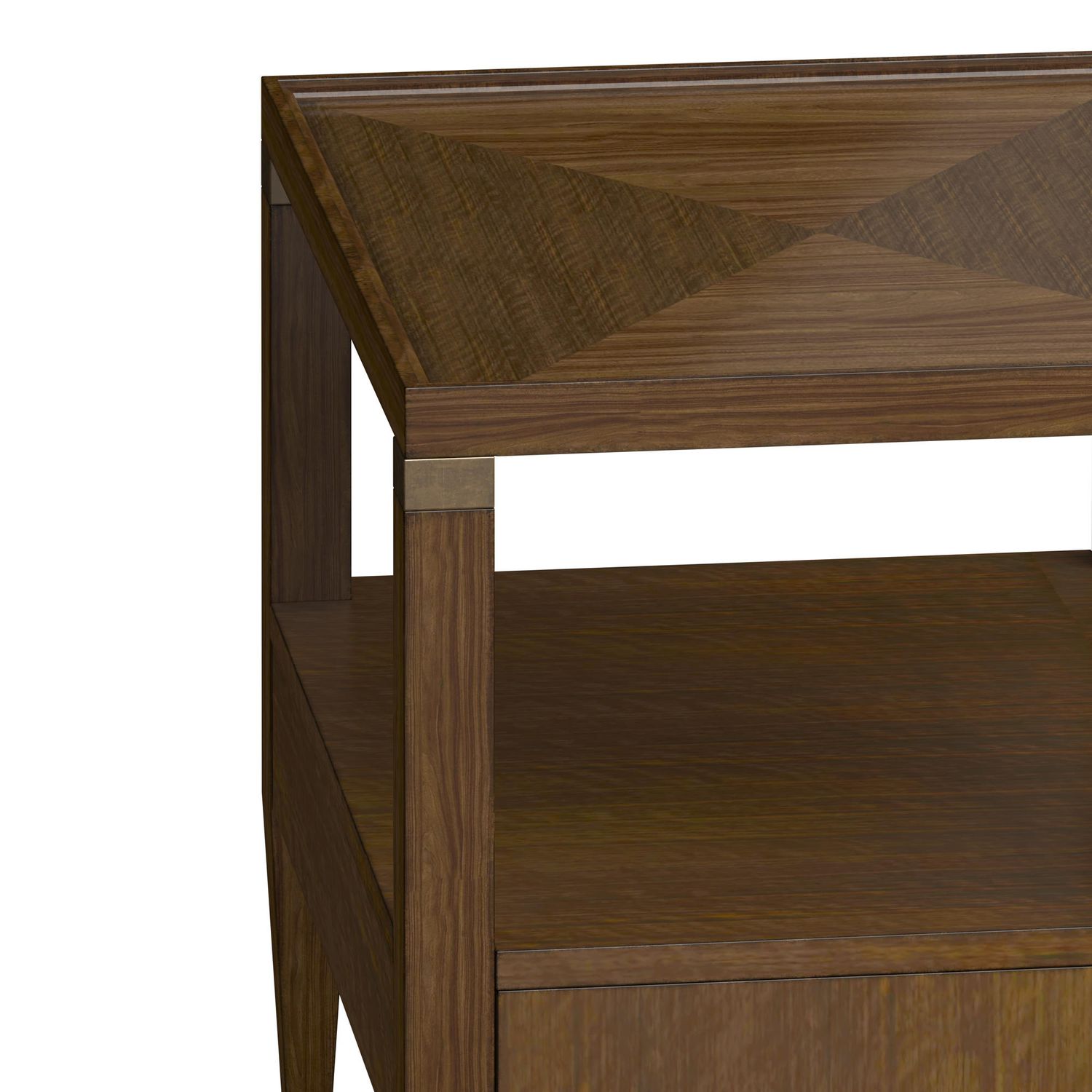 Eave 1 Drawer End Table - Hazelnut