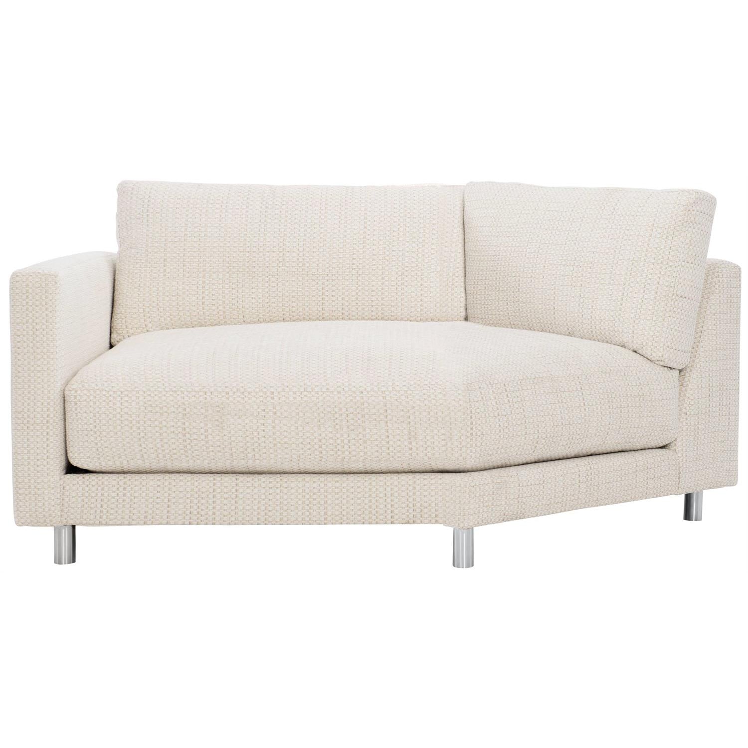 Avanni Outdoor Cuddler-Bernhardt-BHDT-O8034-Outdoor SofasLeft Arm-Aluminum Legs-1-France and Son