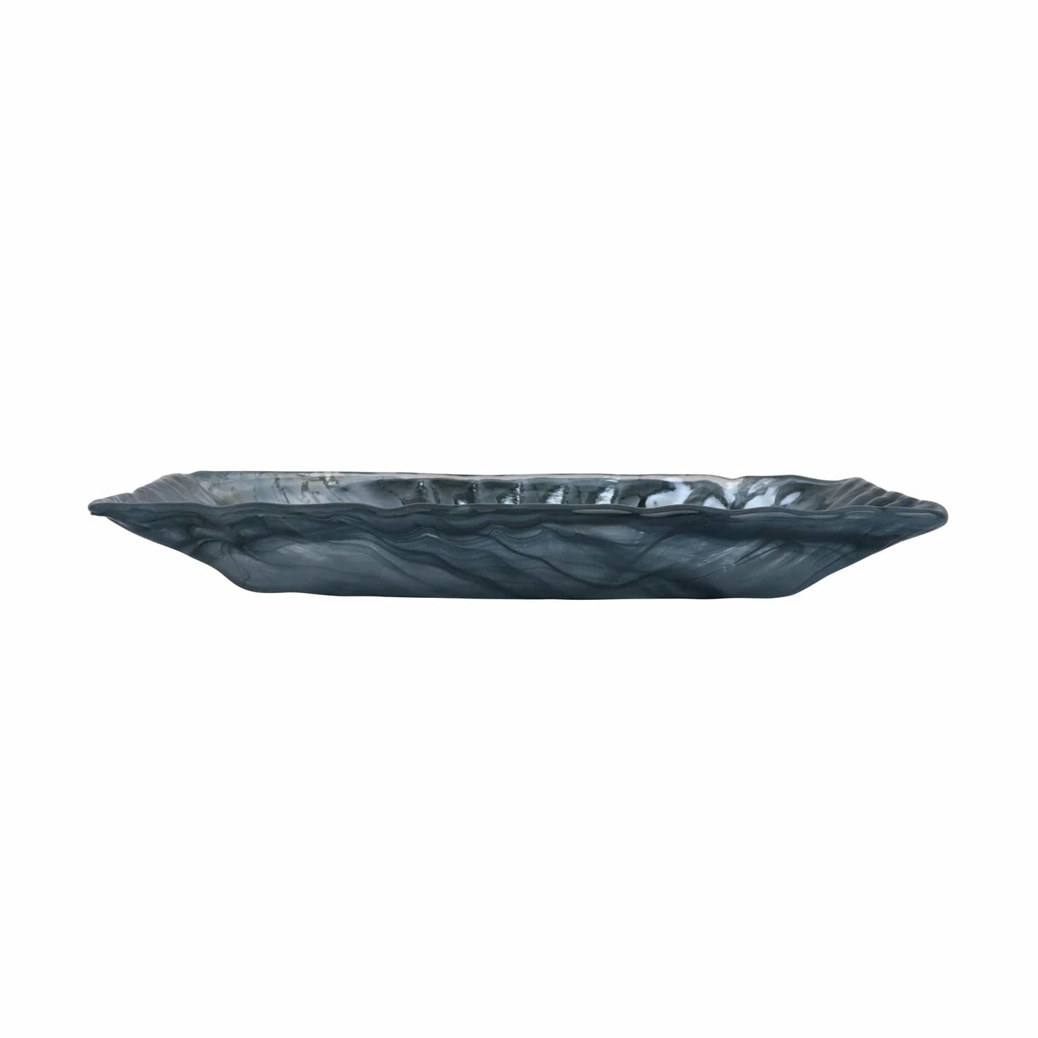 Onda Glass Rectangular Tray - Default Title