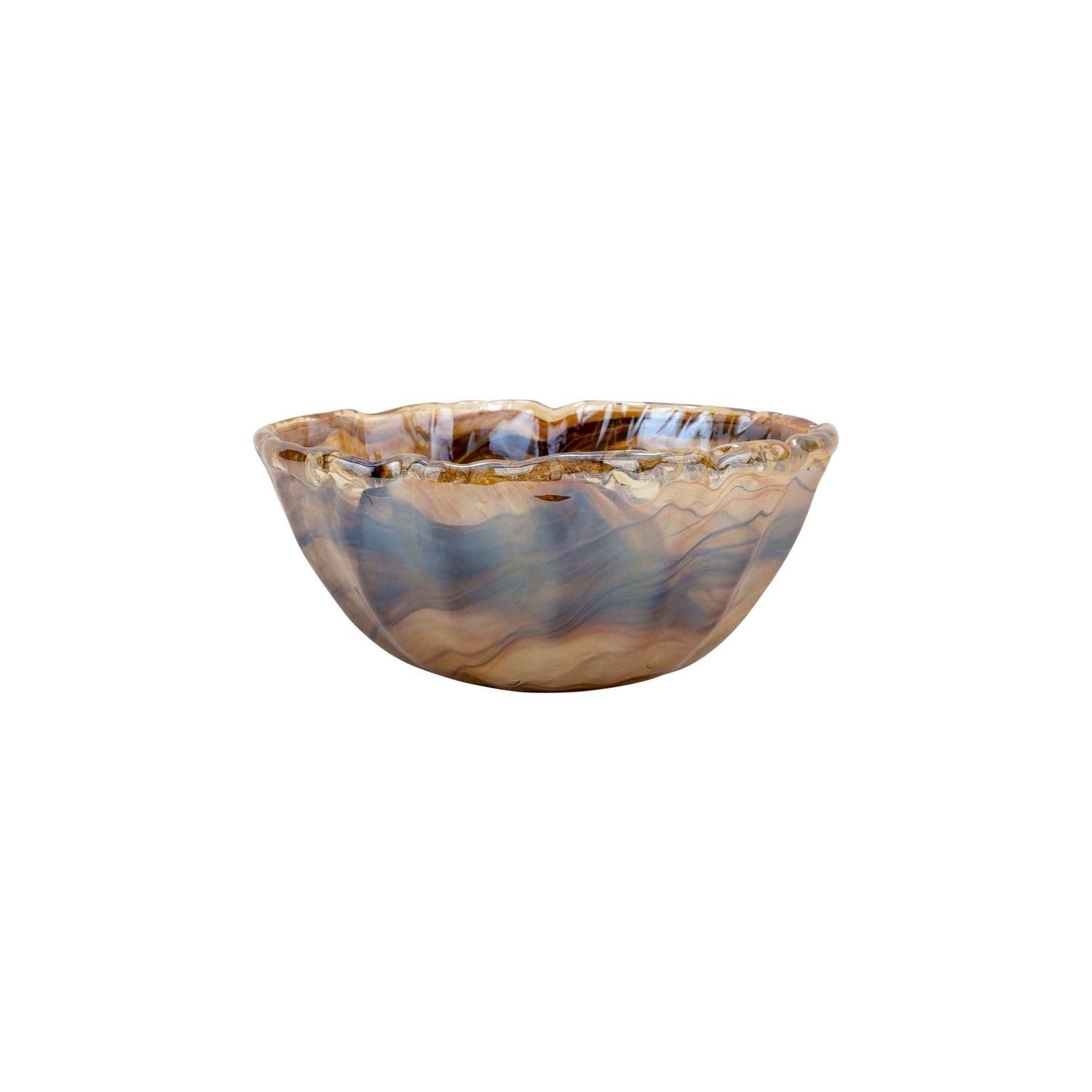 Onda Glass Tortoiseshell Small Bowl - Default Title