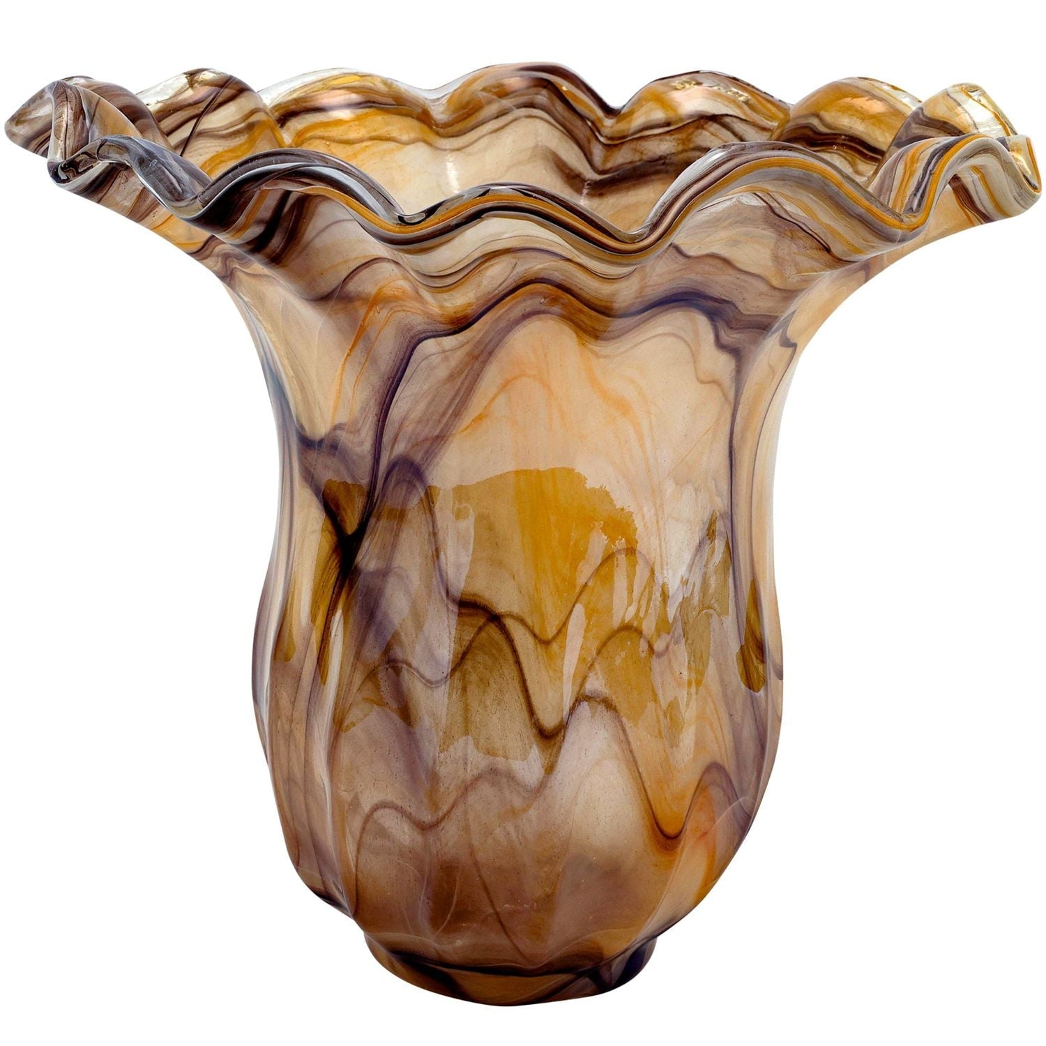 Onda Glass Tulip Vase