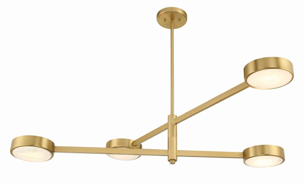 Orson 4 Light Chandelier-Crystorama Lighting Company-CRYSTO-ORS-734-MG-ChandeliersGlass-3-France and Son