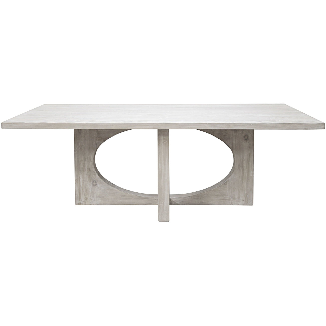 Buttercup Dining Table-CFC-CFC-OW268-8-Dining Tables96"-Gray Wash Wax-2-France and Son
