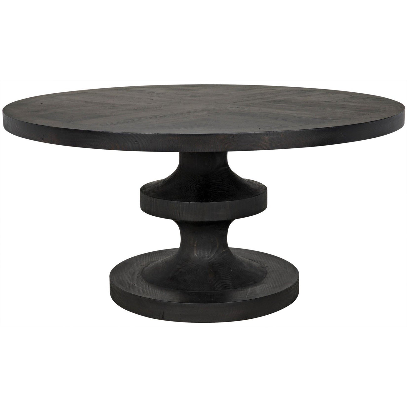 Erica Dining Table-CFC-CFC-OW367-BW-Dining TablesBlack Wax-1-France and Son