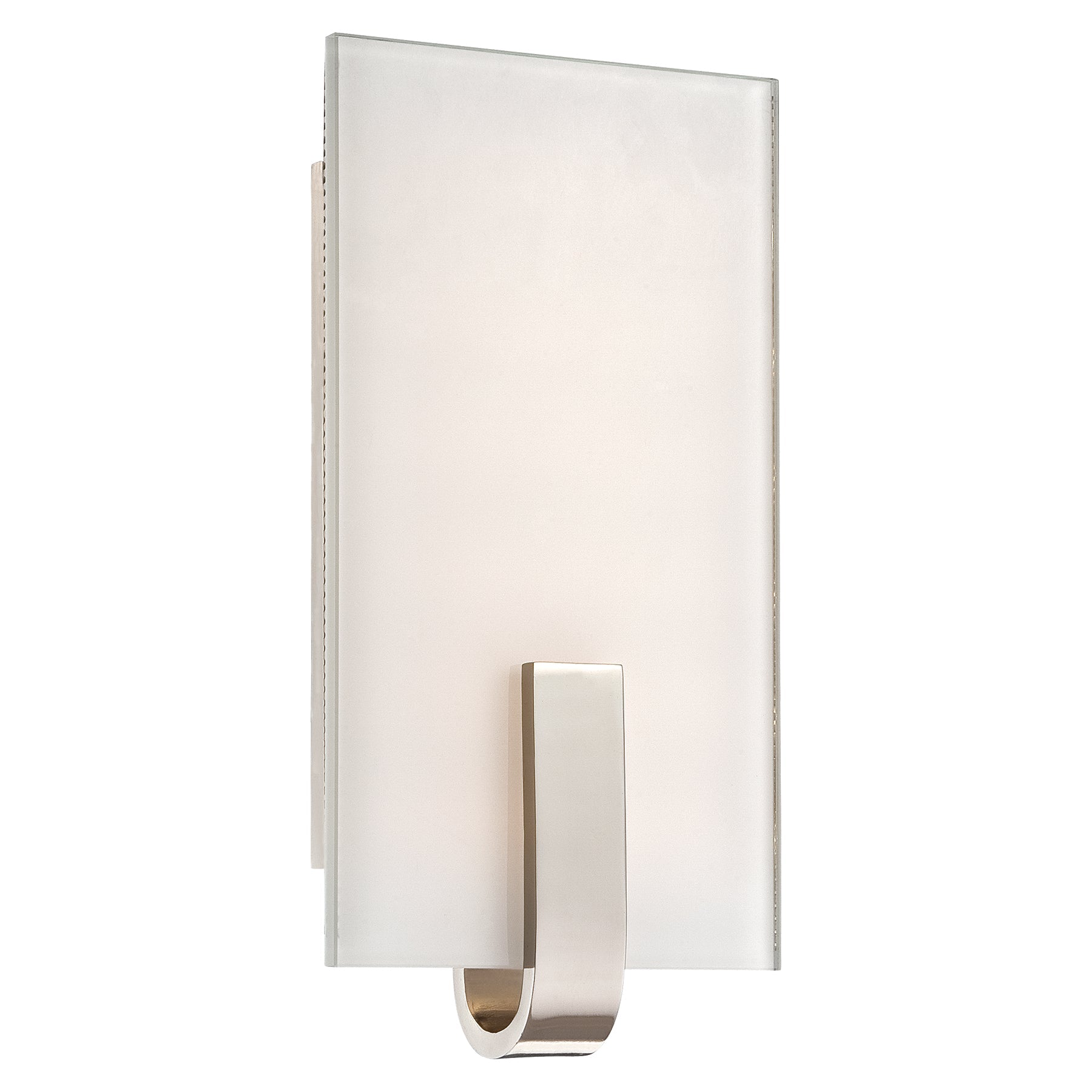 Panel LED Wall Sconce - Polished Nickel