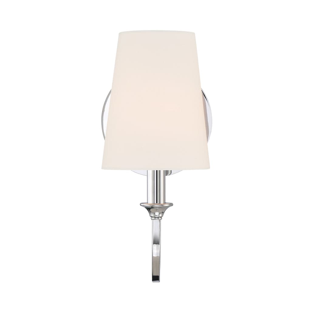 Payton 1 Light Wall Mount-Crystorama Lighting Company-CRYSTO-PAY-921-CH-Wall LightingPolished Chrome-2-France and Son