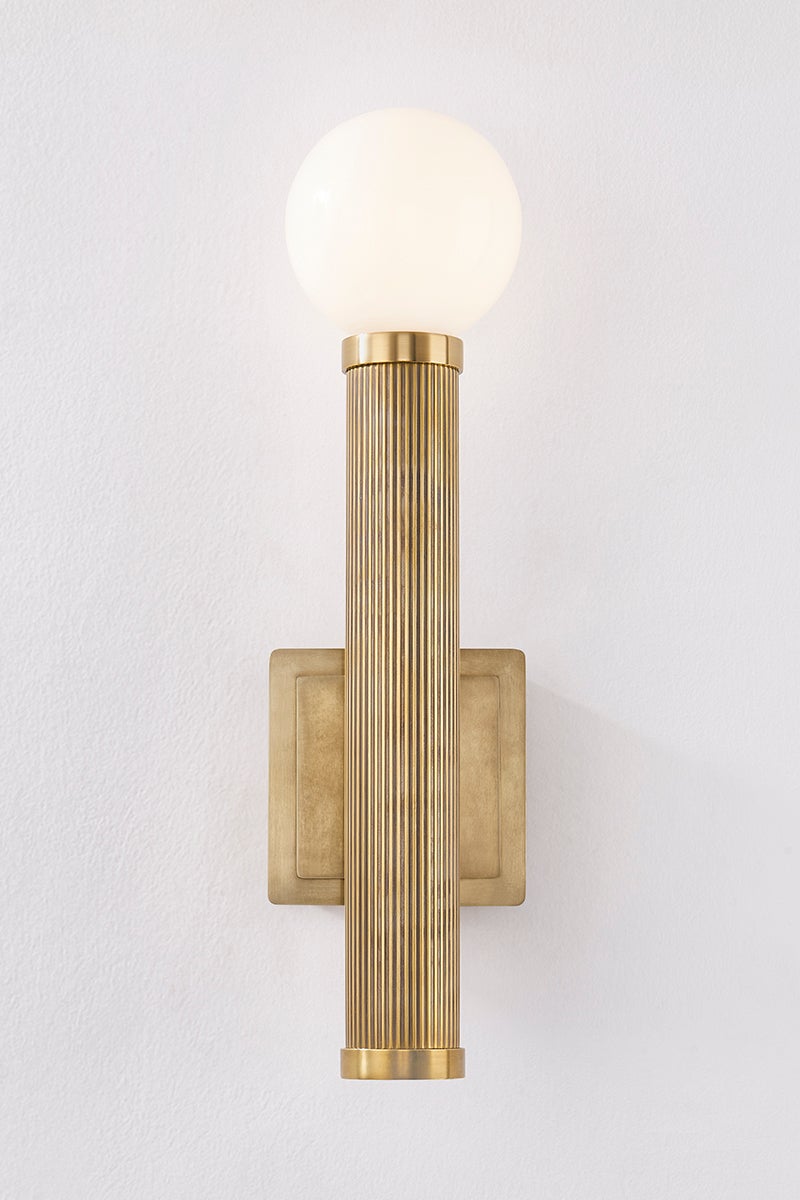 Pienza Wall Sconce - Vintage Brass