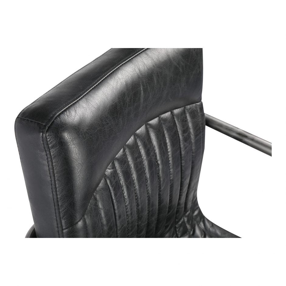 Ansel Arm Chair Black-Moes-MOE-PK-1052-02-Dining Chairs-5-France and Son