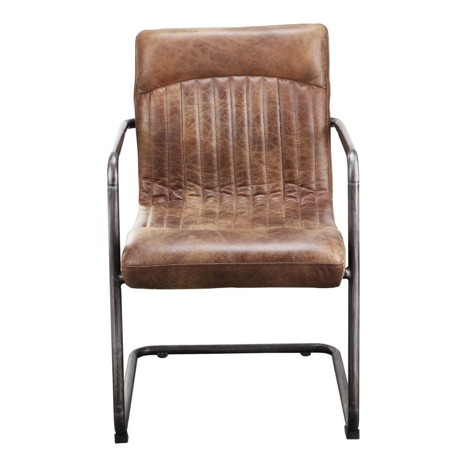 Ansel Arm Chair Light Brown-Moes-MOE-PK-1052-03-Dining Chairs-3-France and Son