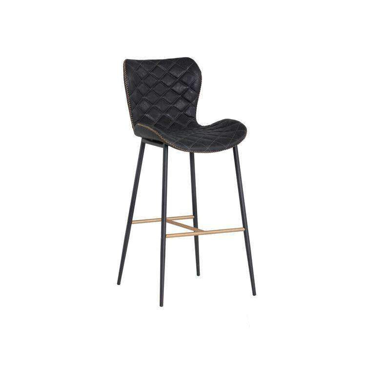 Lyla Barstool-Sunpan-STOCKR-SUNPAN-104031-Bar StoolsAntique Black-1-France and Son