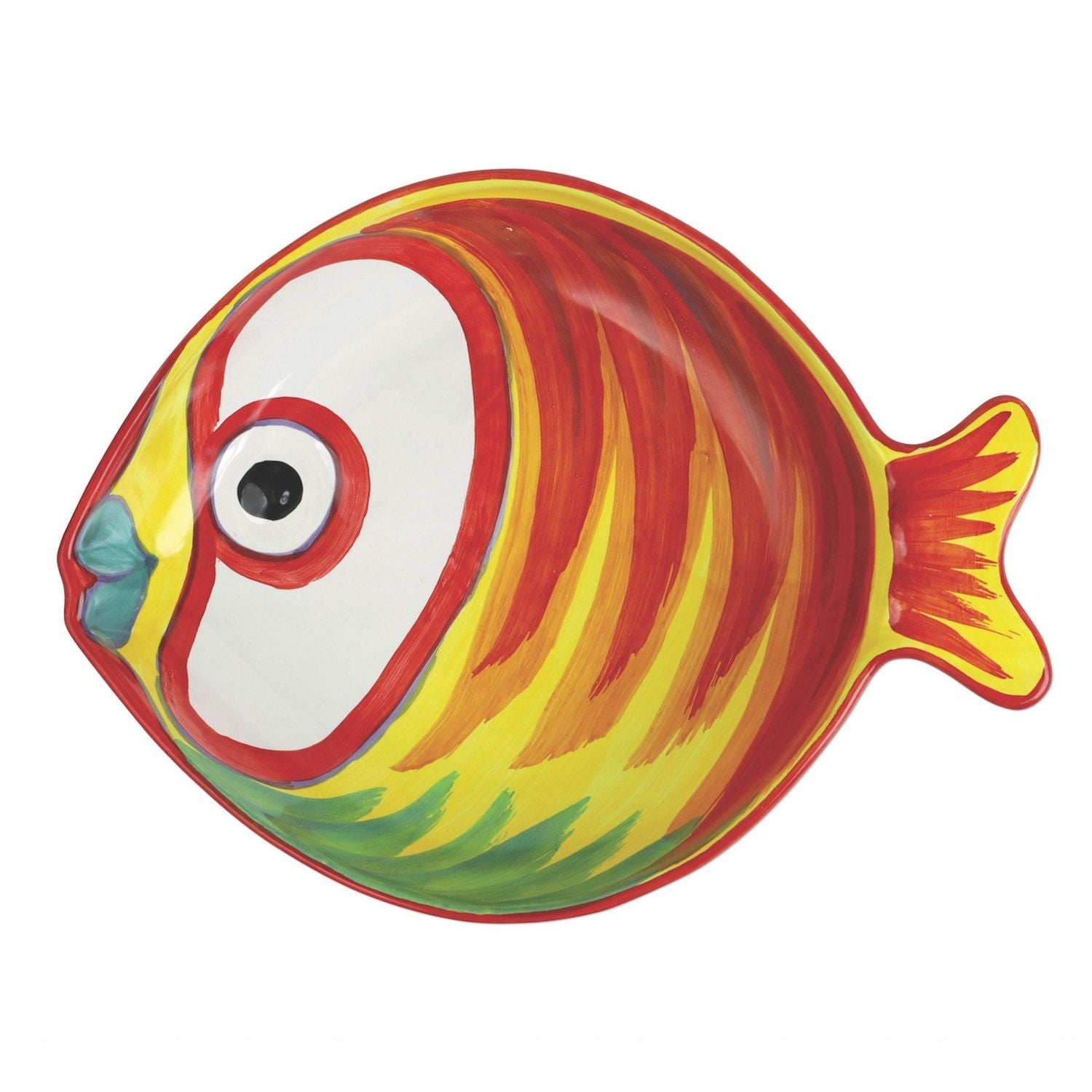 Pesci Colorati Figural Fish Serving Bowl
