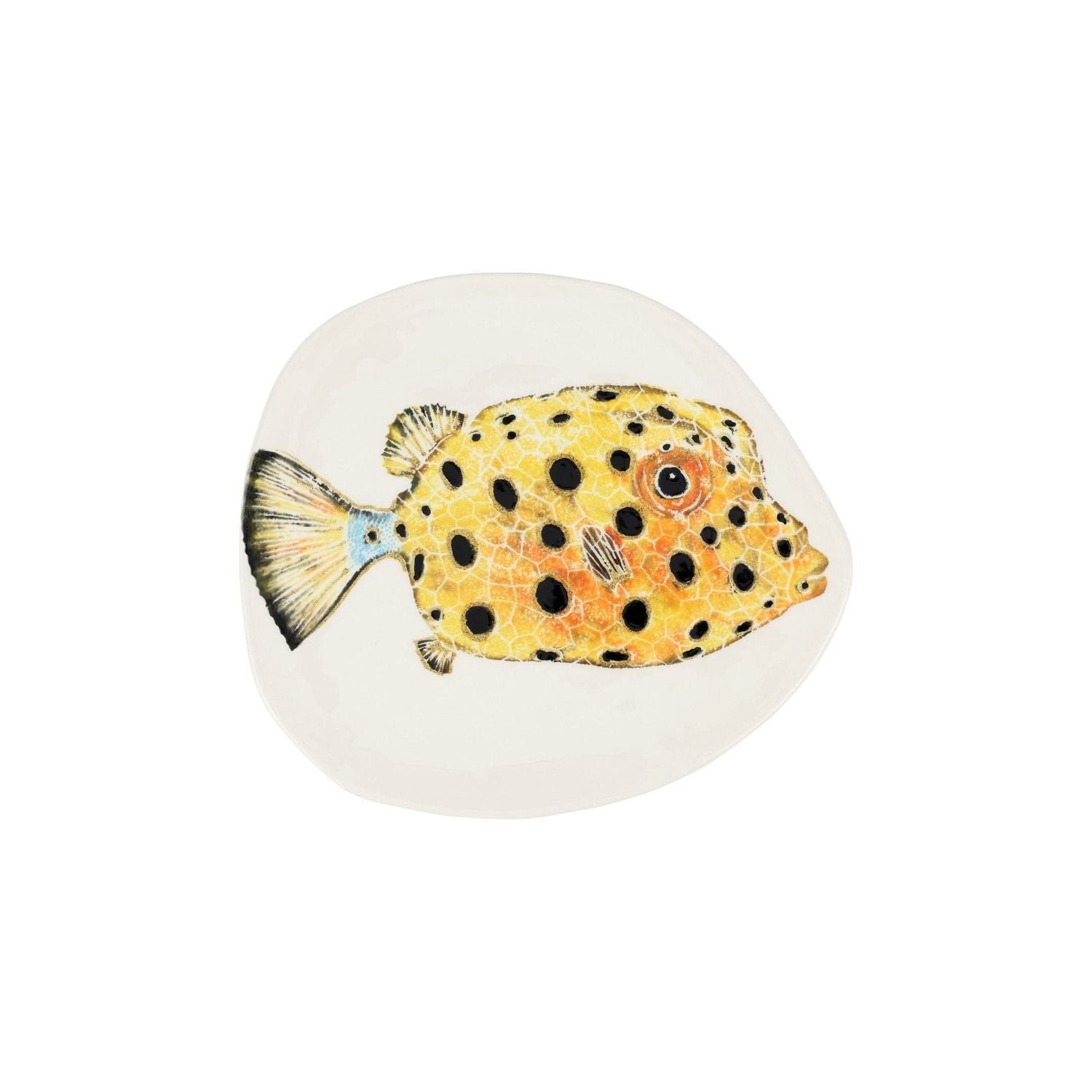 Reef Box Fish Round Platter - Default Title
