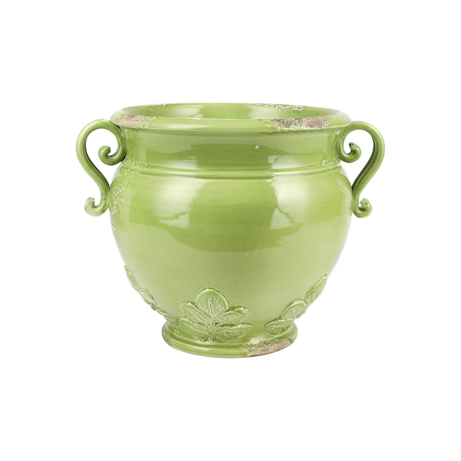 Rustic Garden Basil Round Planter - Default Title