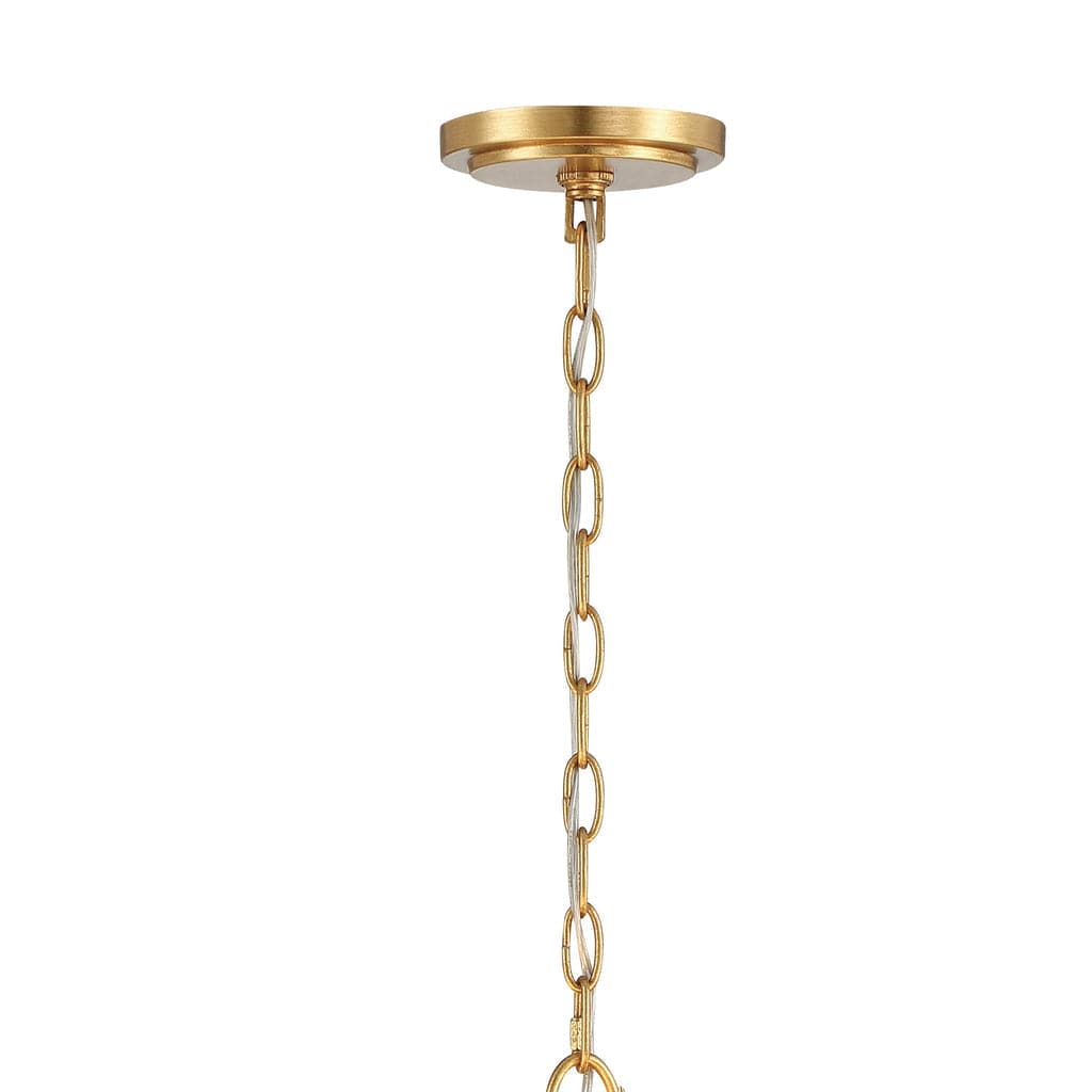 Rollins 6 Light Chandelier-Crystorama Lighting Company-CRYSTO-ROL-18806-GA-Chandeliers-3-France and Son