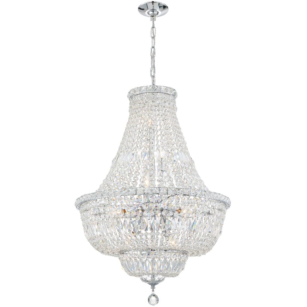 Roslyn 9 Light Chandelier-Crystorama Lighting Company-CRYSTO-ROS-A1009-CH-CL-MWP-Chandeliers-1-France and Son