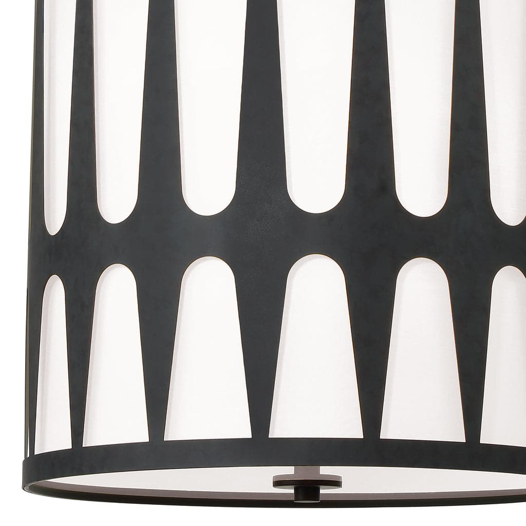 Royston 4 Light Pendant-Crystorama Lighting Company-CRYSTO-ROY-805-BK-PendantsBlack Metal-5-France and Son