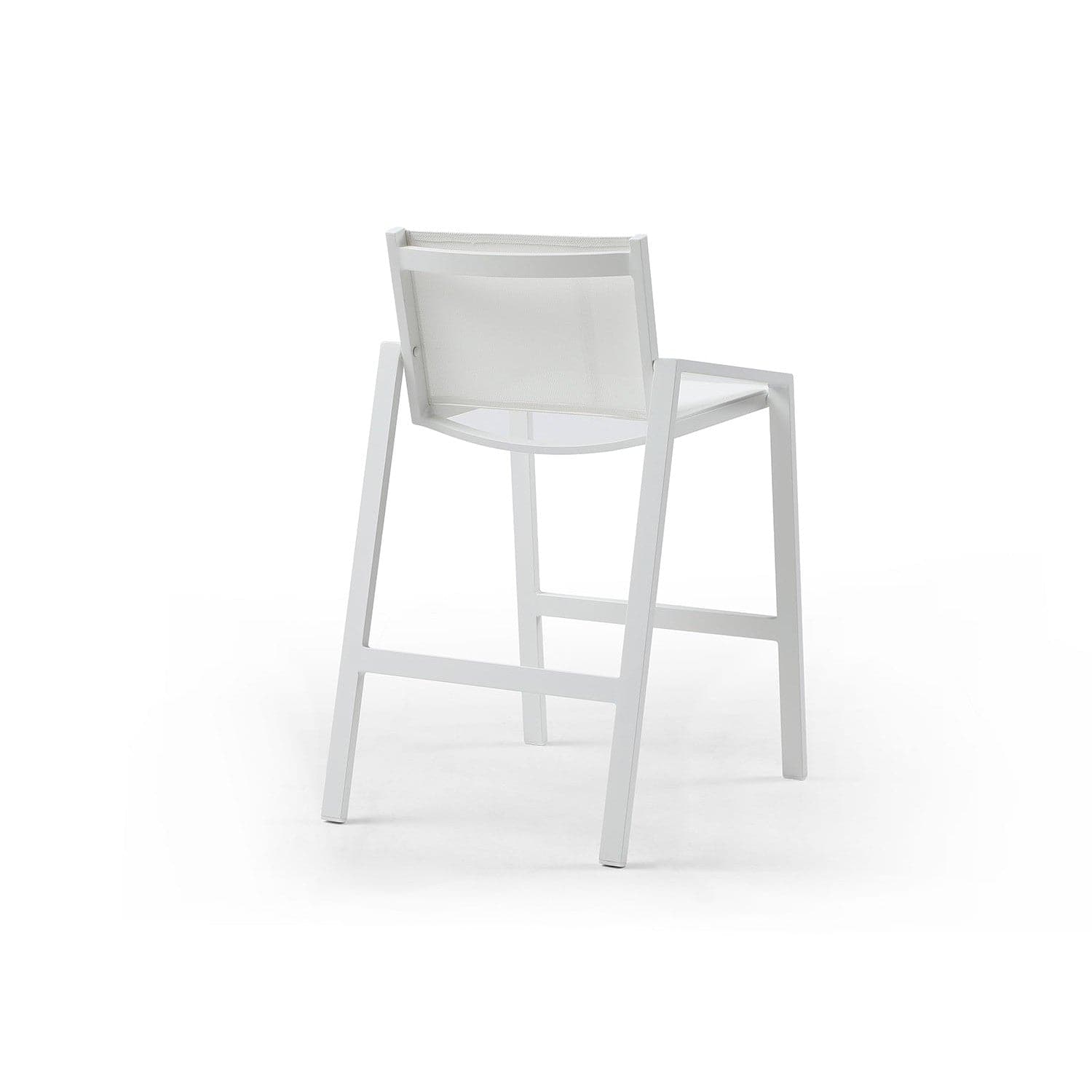 Rio Outdoor Barstool-Whiteline Modern Living-WHITELINE-BS1593-WHT-Bar Stools-3-France and Son