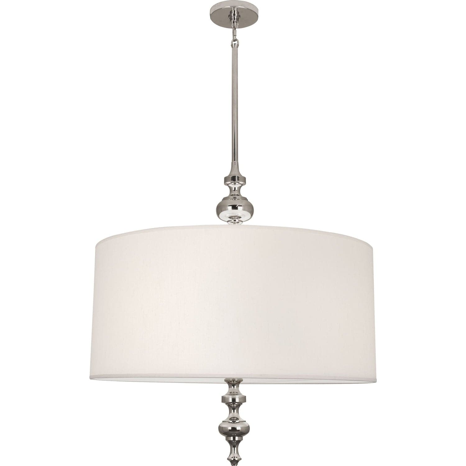 Arthur Pendant-Robert Abbey Fine Lighting-ABBEY-S1225-PendantsPolished Nickel-2-France and Son