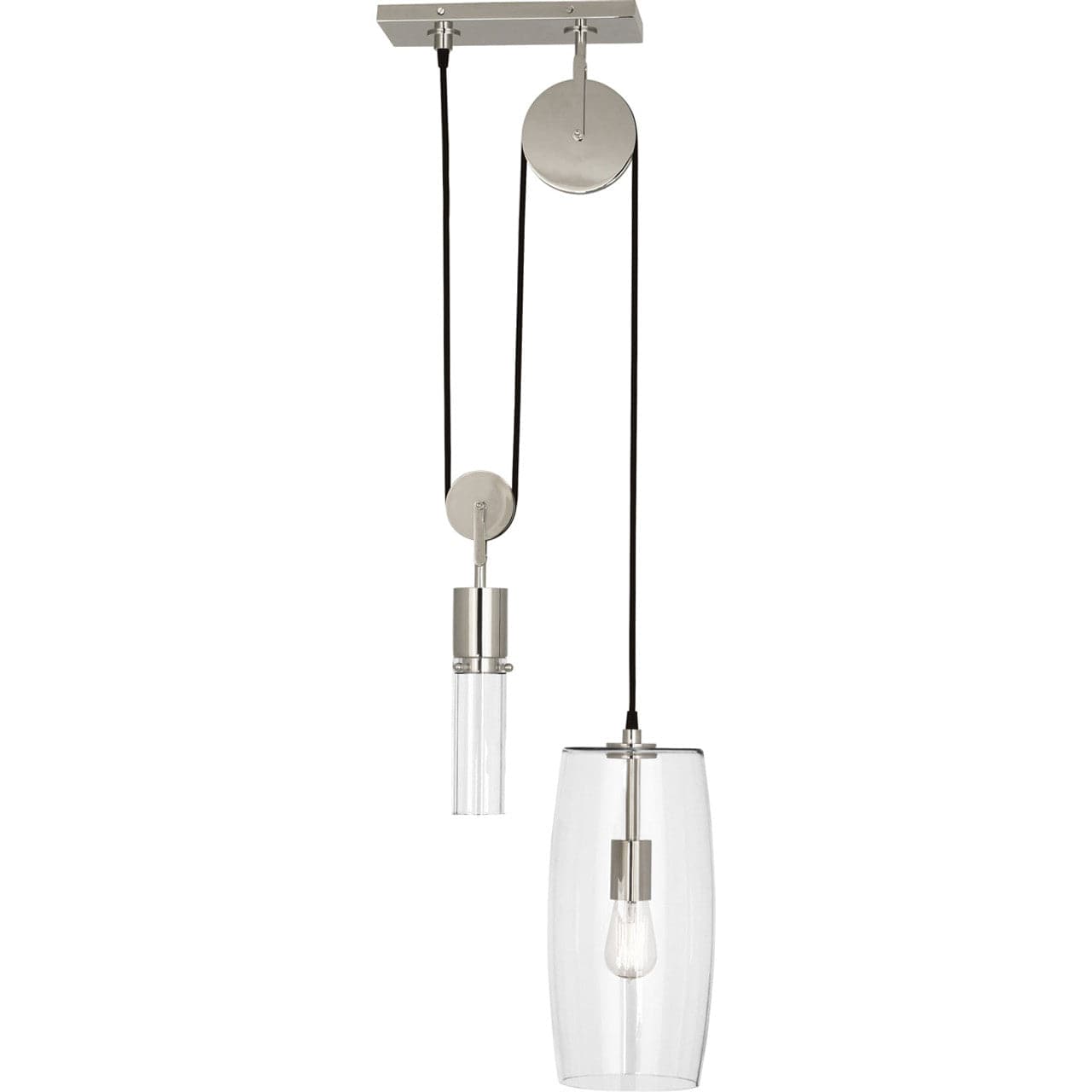 Gravity Pendant-Robert Abbey Fine Lighting-ABBEY-S419-PendantsPolished Nickel Finish-2-France and Son