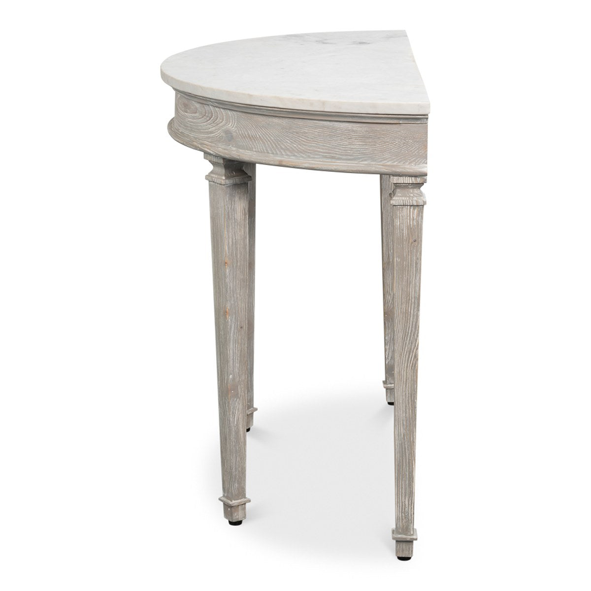 Wycliffe Demilune Console Table - detail view