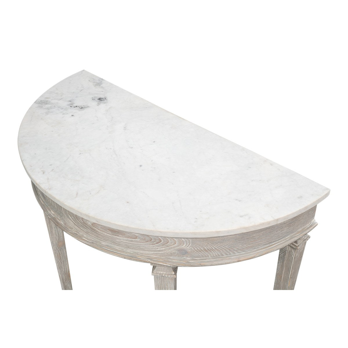 Wycliffe Demilune Console Table - detail view