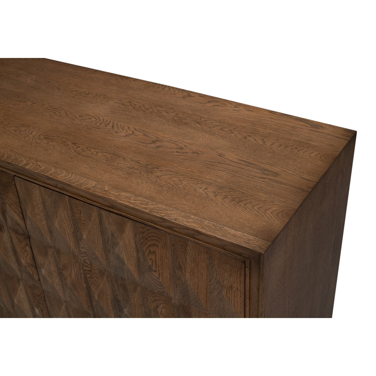 Prism 4-Door Credenza 101" - detail view