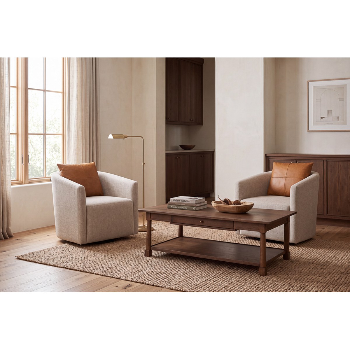 Bracken Cocktail Table - lifestyle view