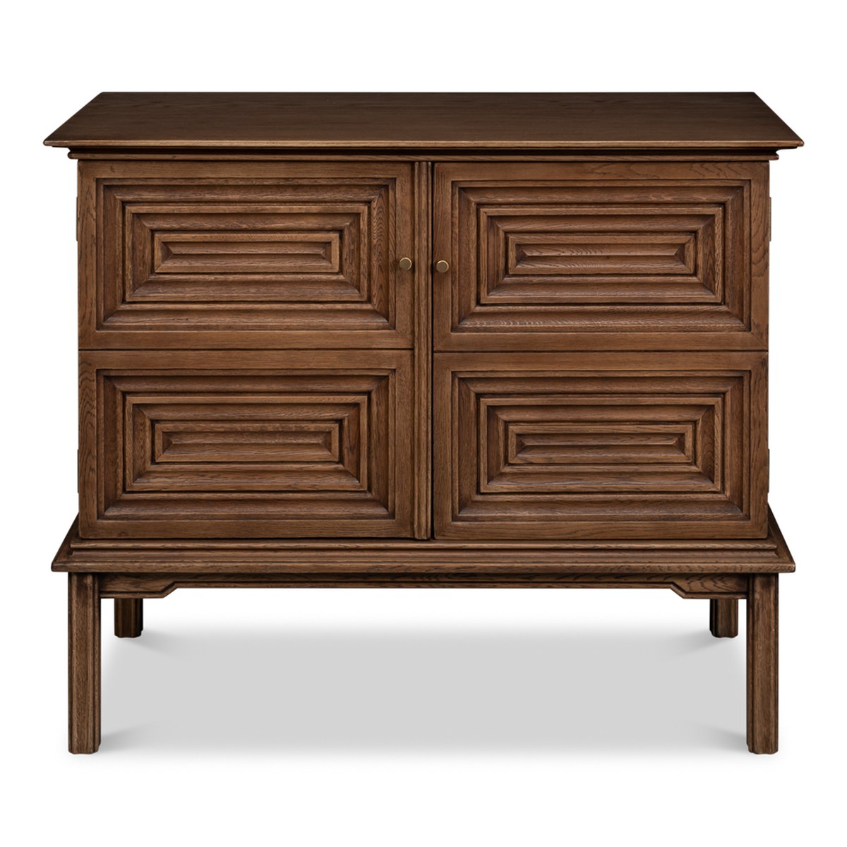 Stratton Cabinet - Tan front view