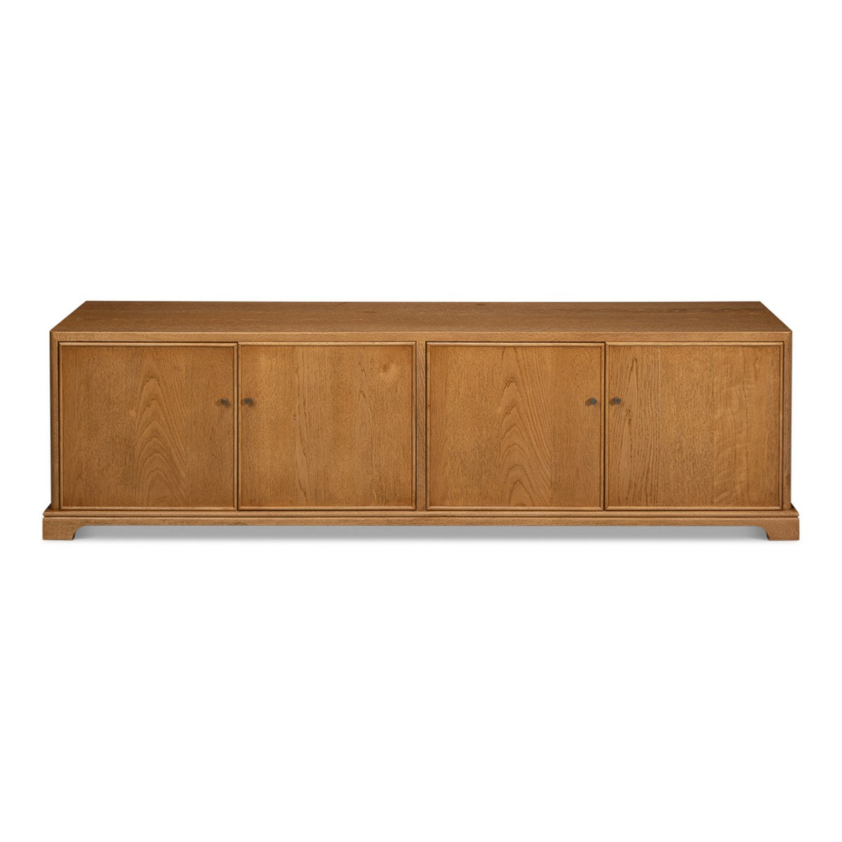 Belgrave Media Console - Tan front view